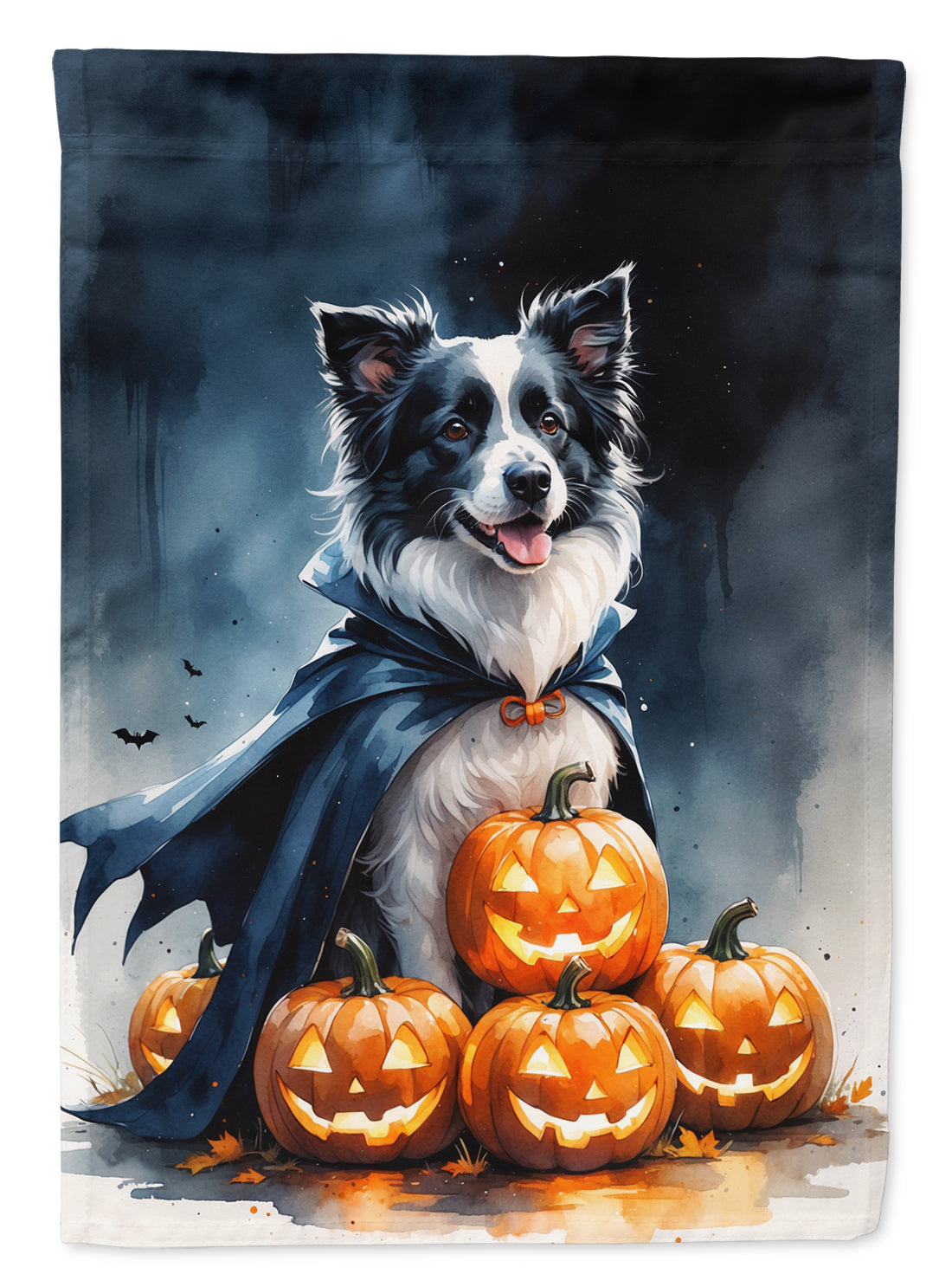 Buy this Border Collie Puppy Halloween Garden Flag