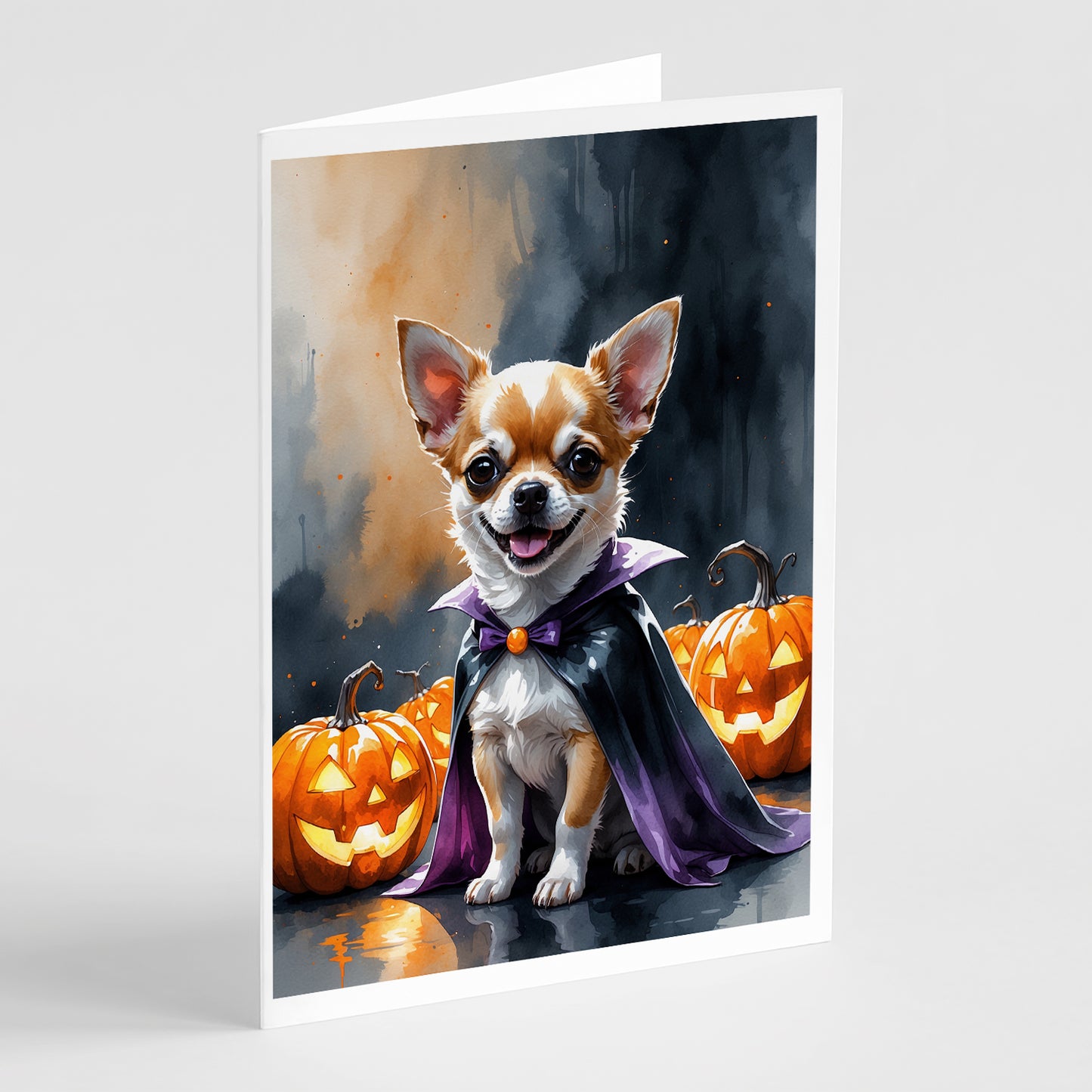 Buy this Chihuahua Puppy Halloween Greeting Cards Pack of 8