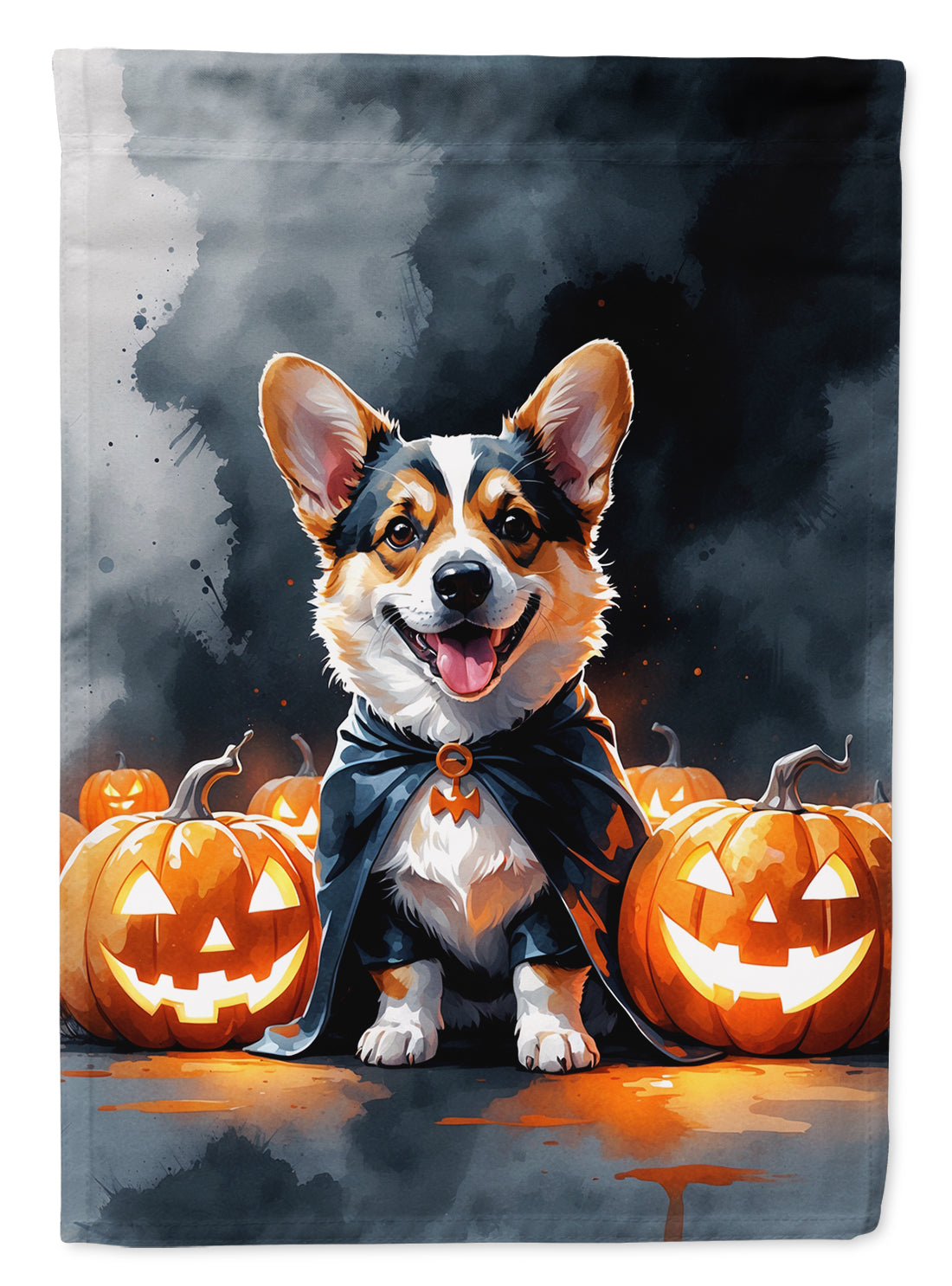 Buy this Corgi Puppy Halloween Garden Flag