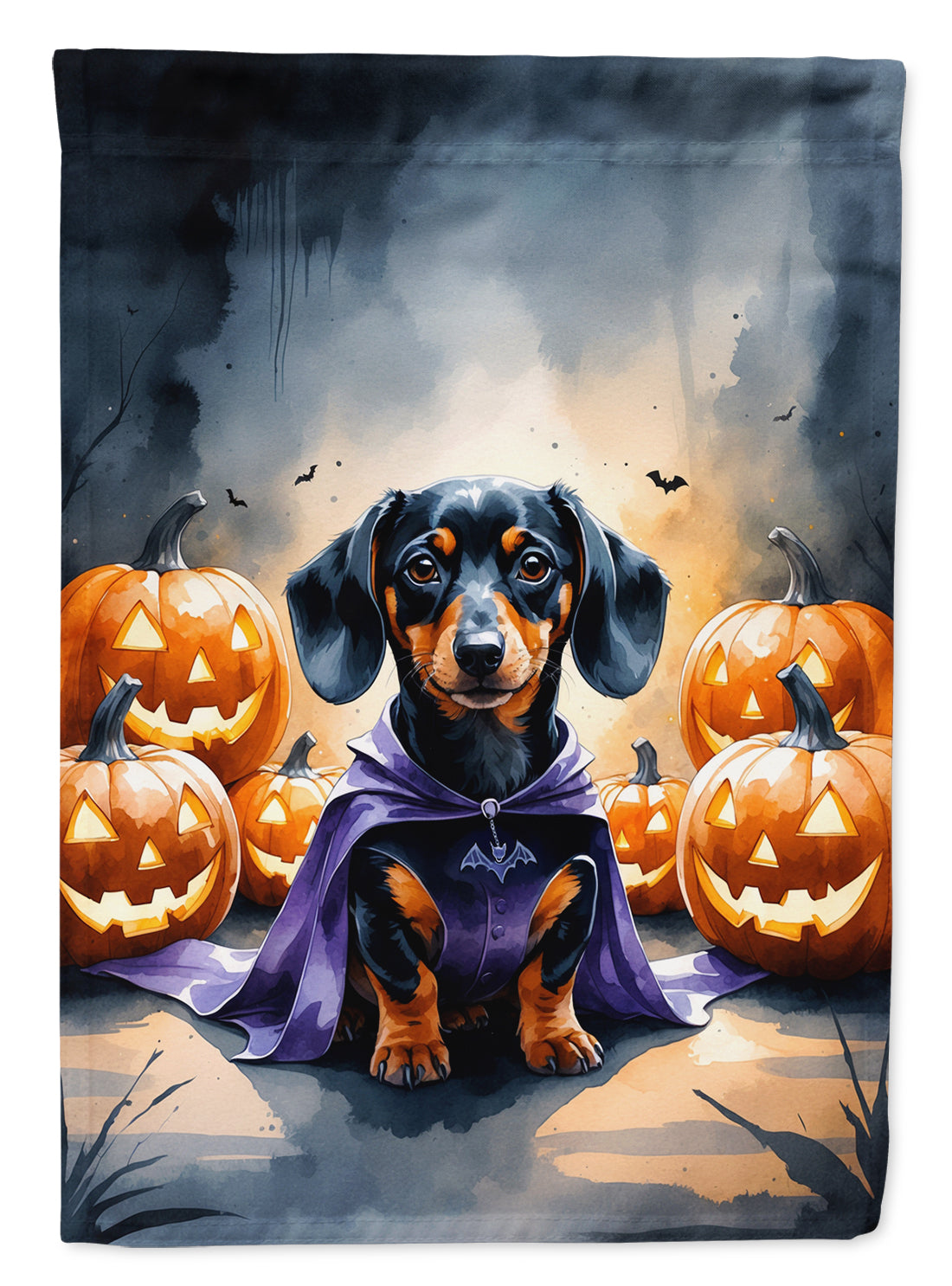 Buy this Dachshund Puppy Halloween Garden Flag