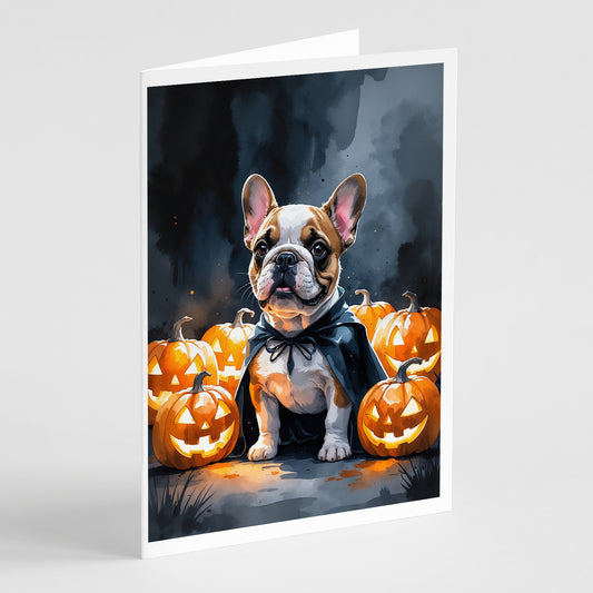 Buy this French Bulldog Puppy Halloween Greeting Cards Pack of 8