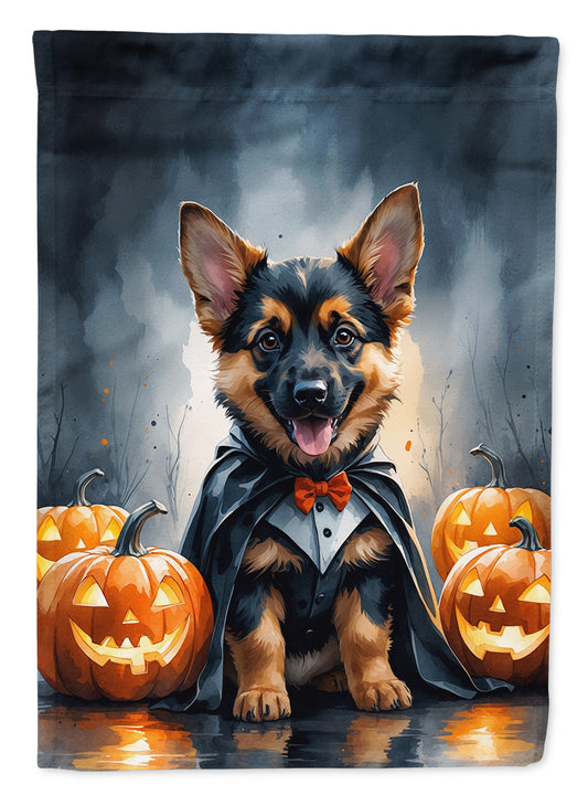 Buy this German Shepherd Puppy Halloween Garden Flag