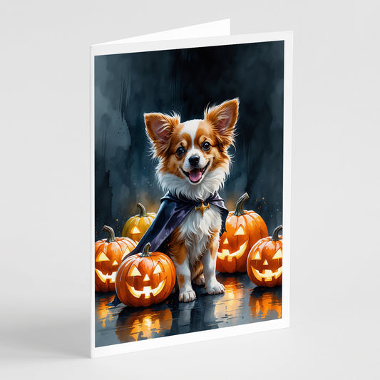Buy this Papillon Puppy Halloween Greeting Cards Pack of 8