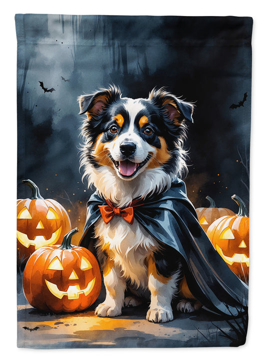 Buy this Sheltie Puppy Halloween House Flag