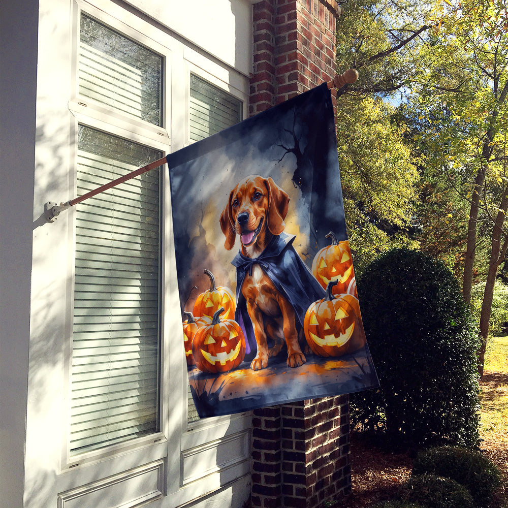 Vizsla Puppy Halloween House Flag
