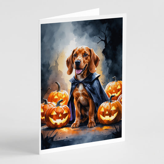 Buy this Vizsla Puppy Halloween Greeting Cards Pack of 8