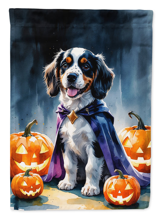Buy this Welsh Springer Spaniel Puppy Halloween House Flag