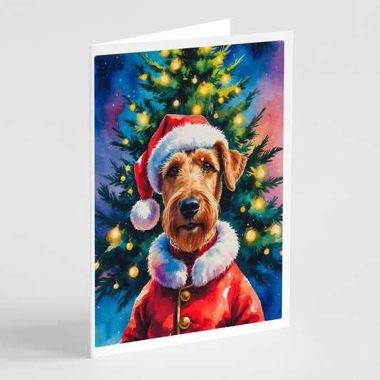 Buy this Airedale Terrier Christmas Greeting Cards Pack of 8