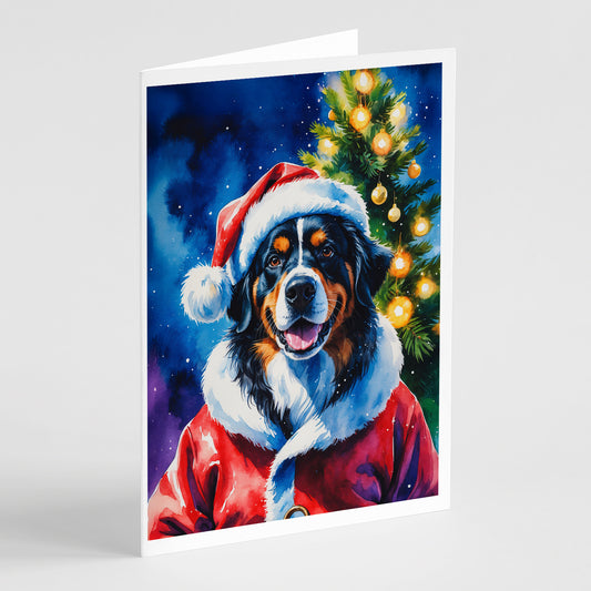 Buy this Bernese Mountain Dog Christmas Greeting Cards Pack of 8