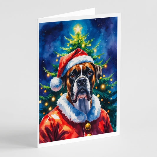 Buy this Boxer Christmas Greeting Cards Pack of 8
