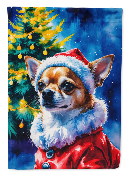 Buy this Chihuahua Christmas House Flag