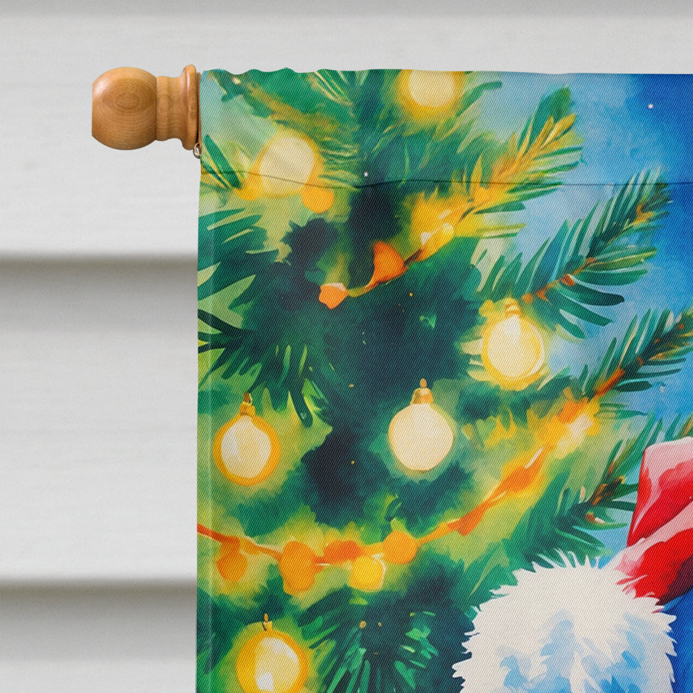 Cocker Spaniel Christmas House Flag