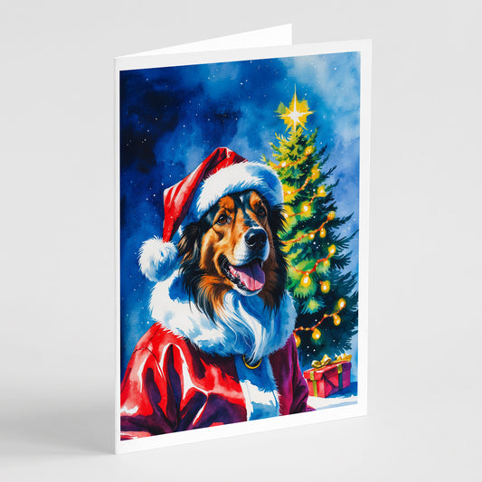 Buy this Collie Christmas Greeting Cards Pack of 8