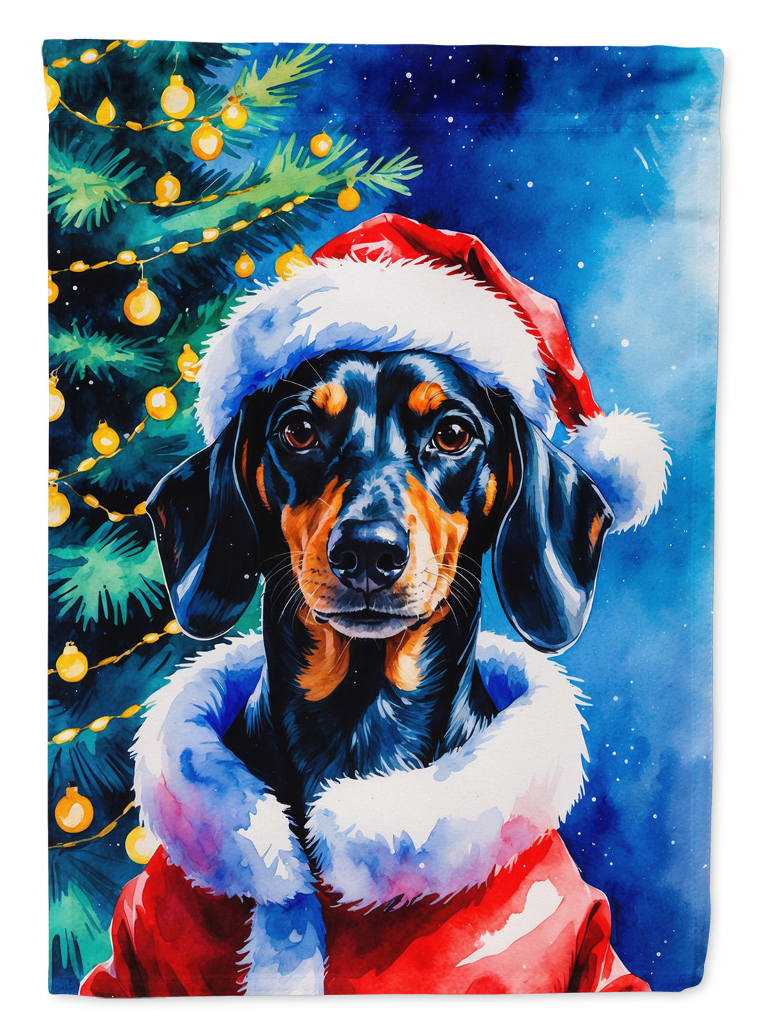 Buy this Dachshund Christmas Garden Flag