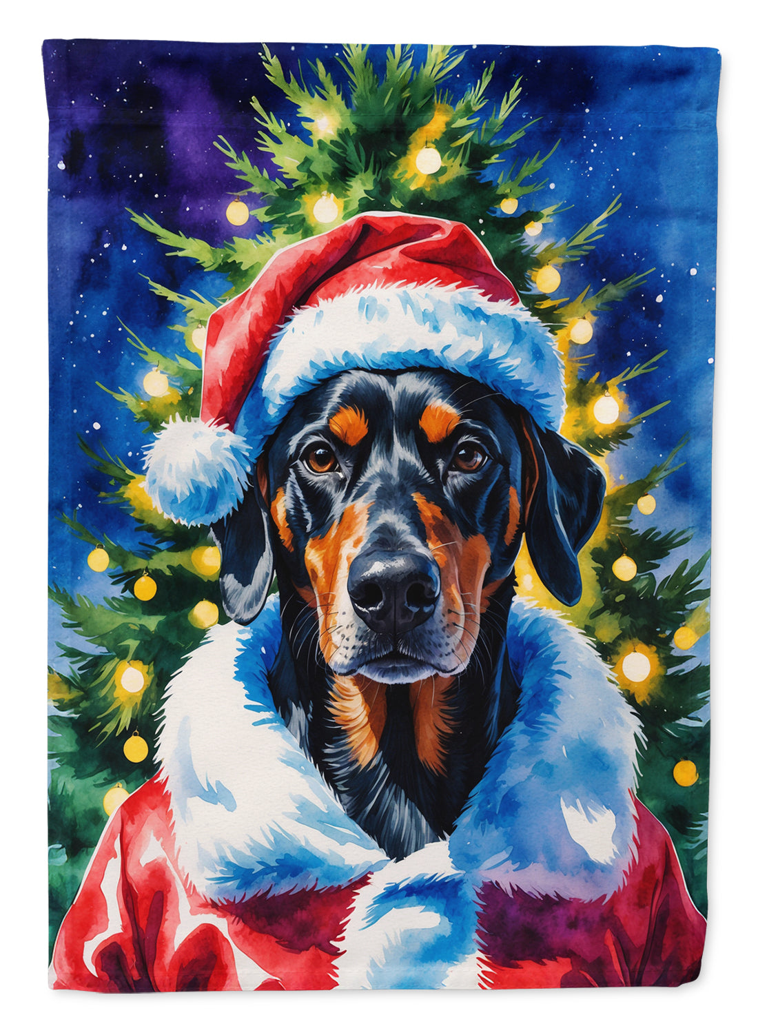 Buy this Doberman Pinscher Christmas Garden Flag