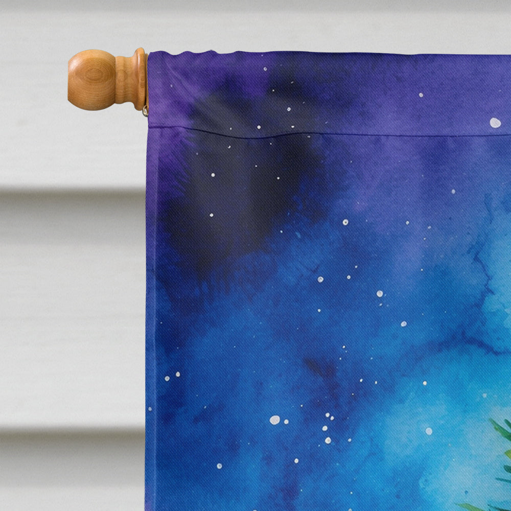 French Bulldog Christmas House Flag