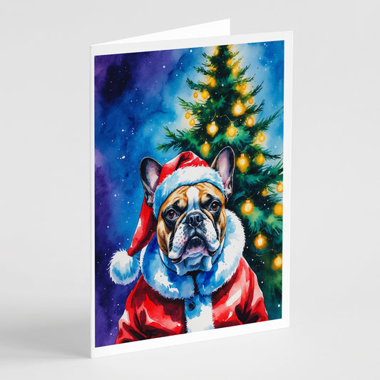 Buy this French Bulldog Christmas Greeting Cards Pack of 8