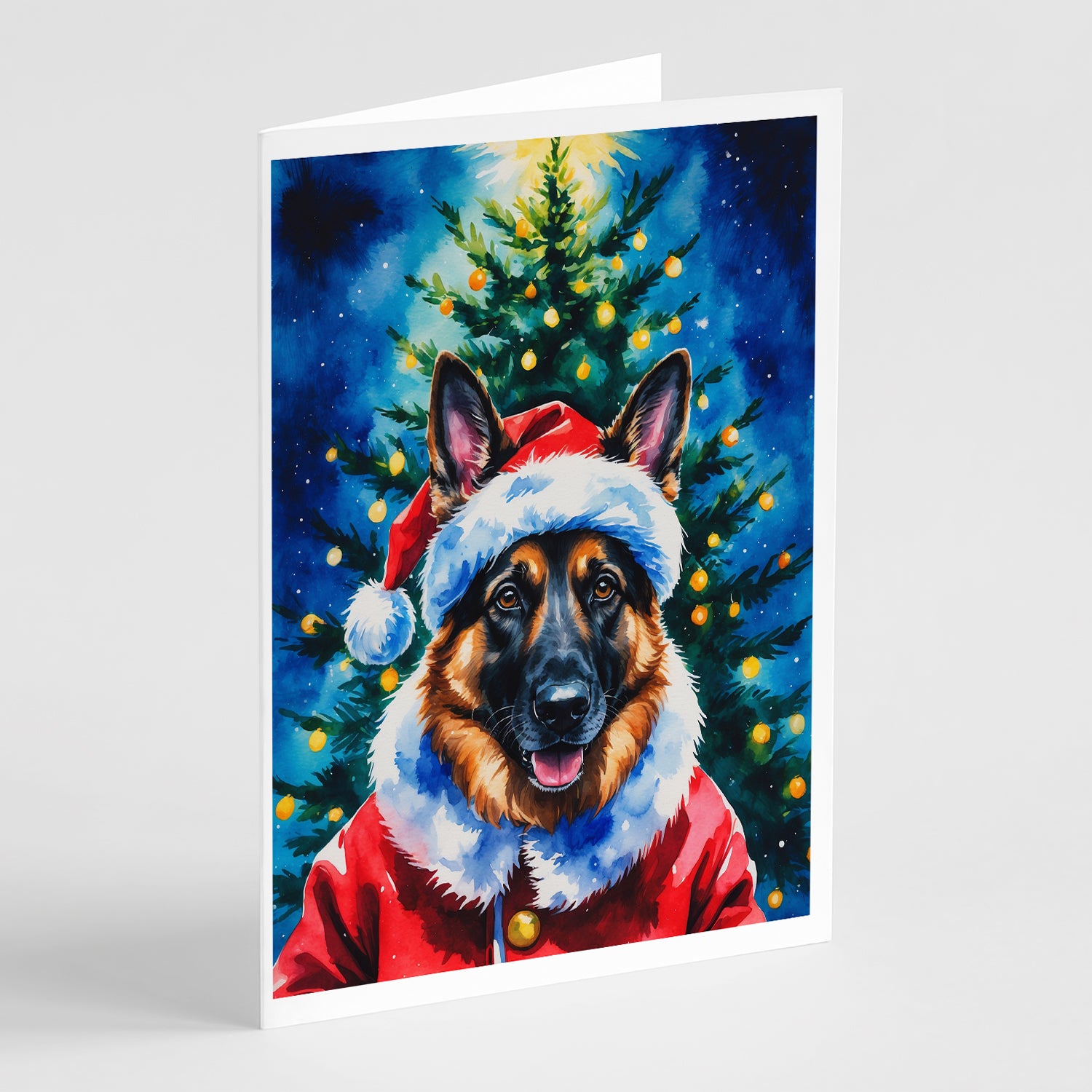 Buy this German Shepherd Christmas Greeting Cards Pack of 8