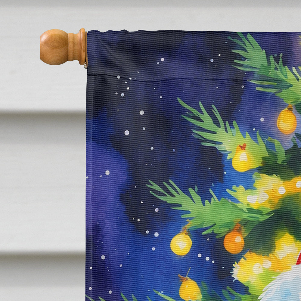German Shorthaired Pointer Christmas House Flag