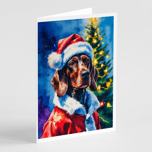 Buy this German Wirehaired Pointer Christmas Greeting Cards Pack of 8