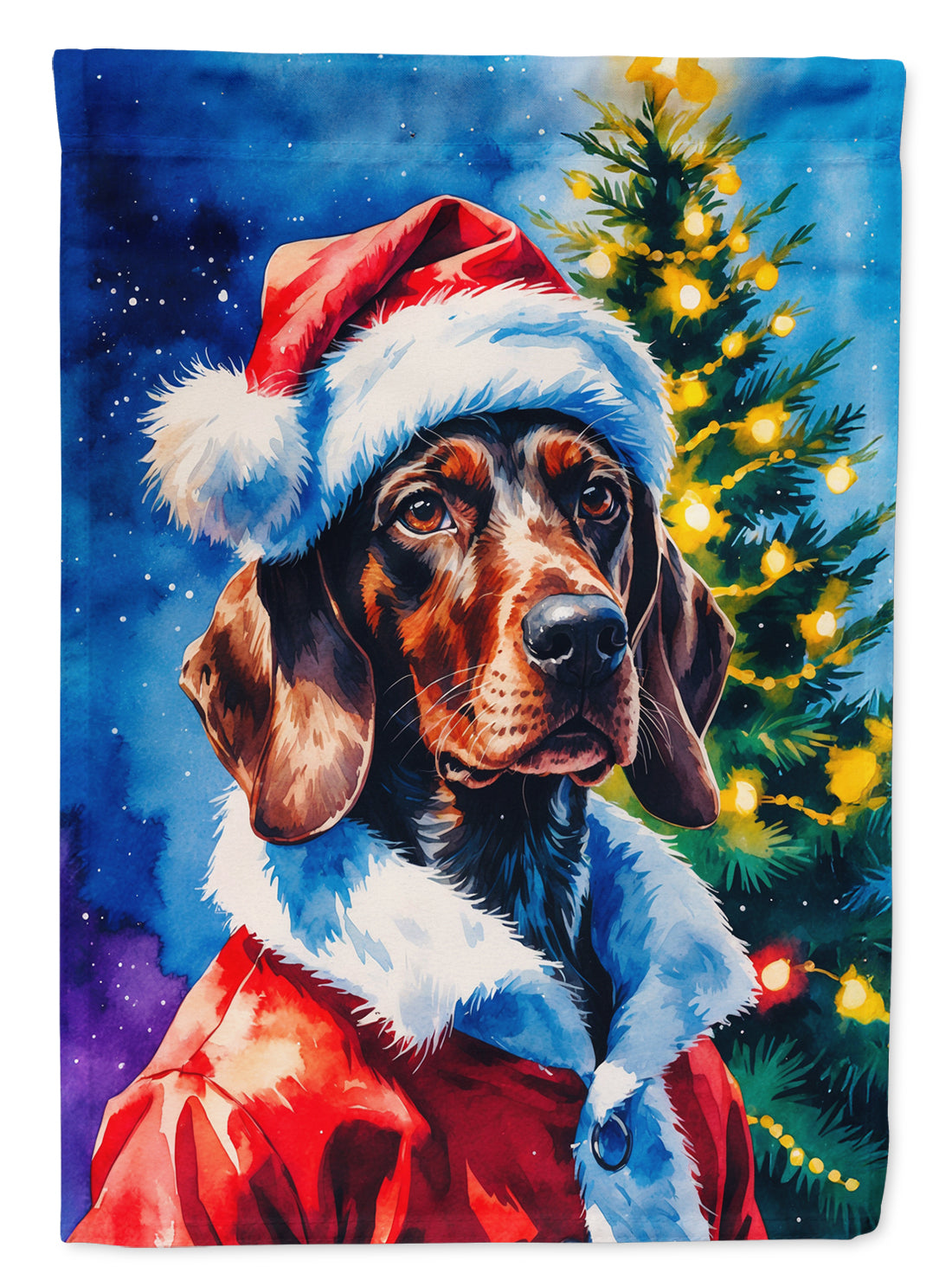 Buy this German Wirehaired Pointer Christmas Garden Flag