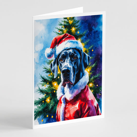 Buy this Great Dane Christmas Greeting Cards Pack of 8
