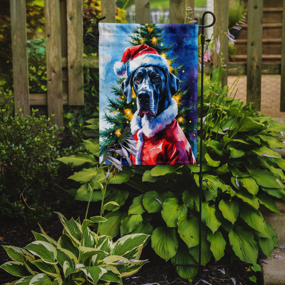 Great Dane Christmas Garden Flag