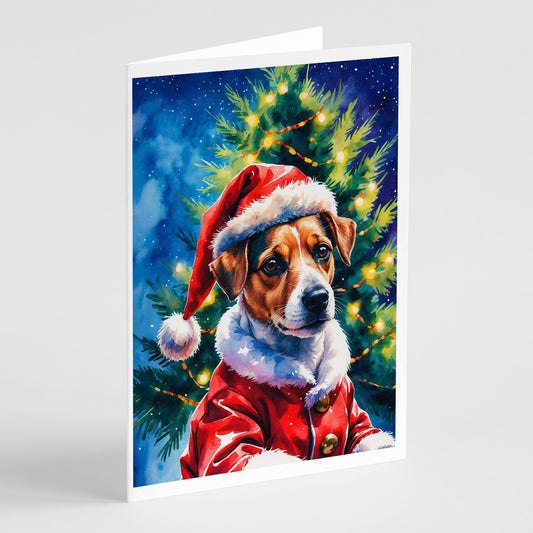 Buy this Jack Russell Terrier Christmas Greeting Cards Pack of 8