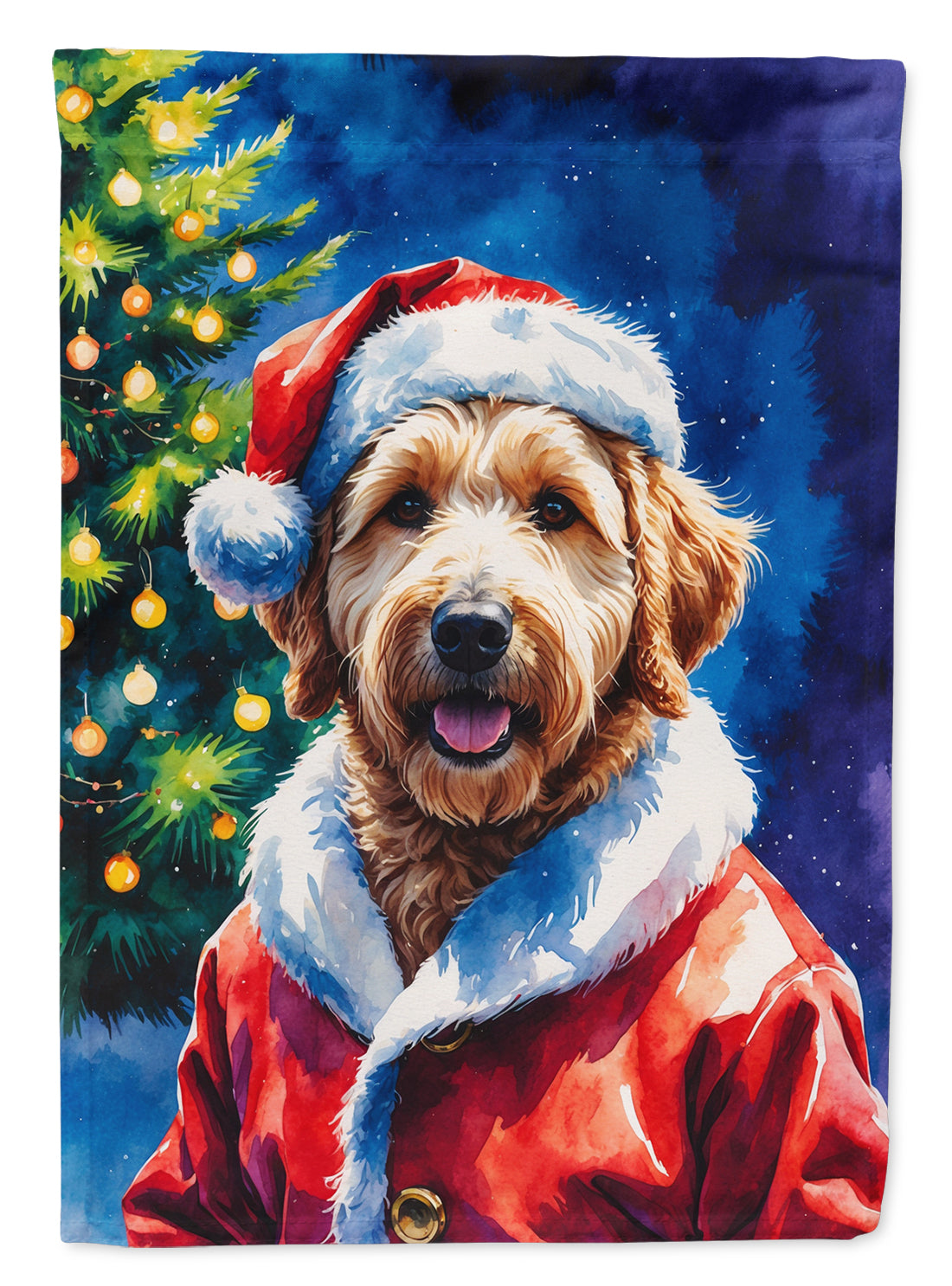 Buy this Labradoodle Christmas Garden Flag