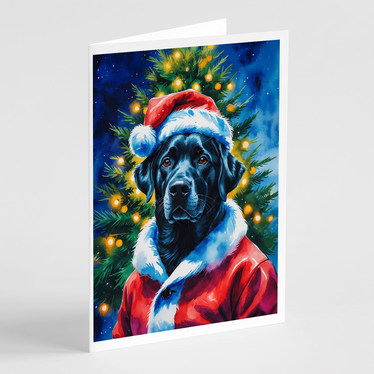 Buy this Black Labrador Retriever Christmas Greeting Cards Pack of 8