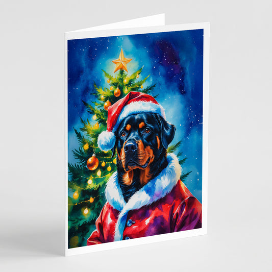 Buy this Rottweiler Christmas Greeting Cards Pack of 8