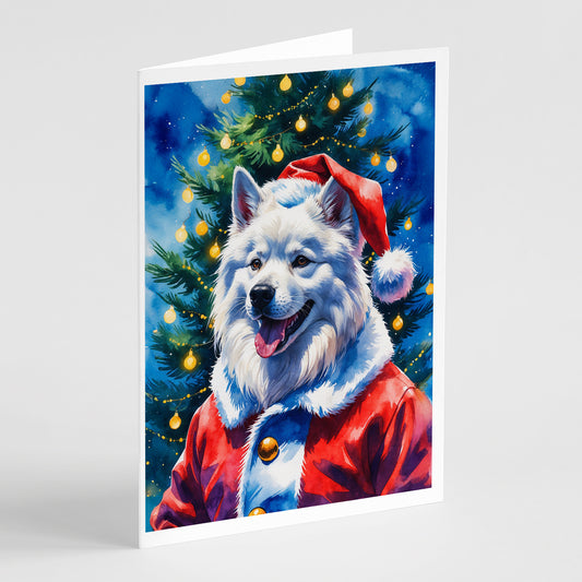 Buy this Samoyed Christmas Greeting Cards Pack of 8