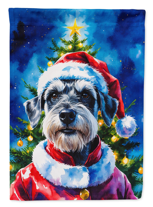Buy this Schnauzer Christmas House Flag