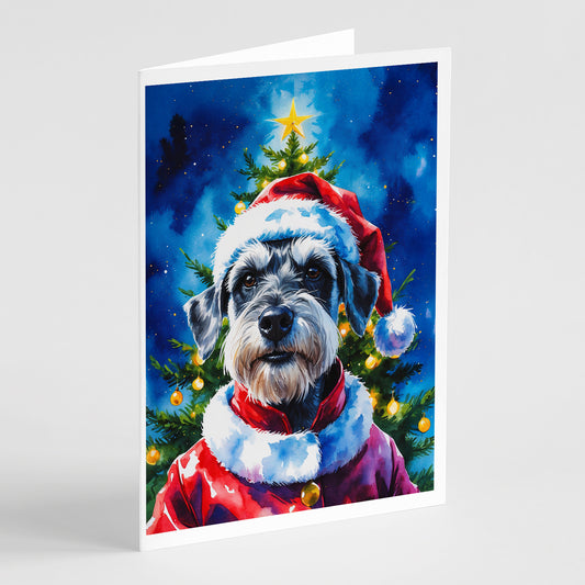 Buy this Schnauzer Christmas Greeting Cards Pack of 8