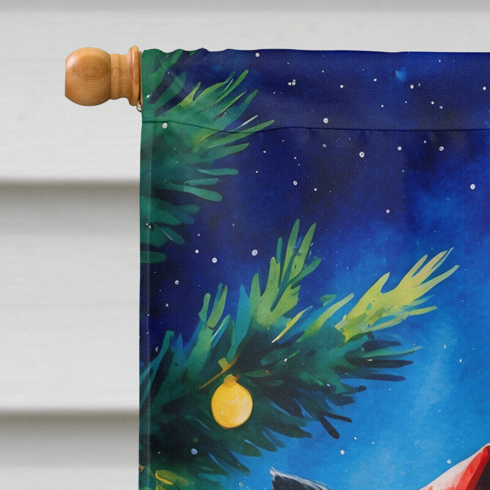 Scottish Terrier Christmas House Flag