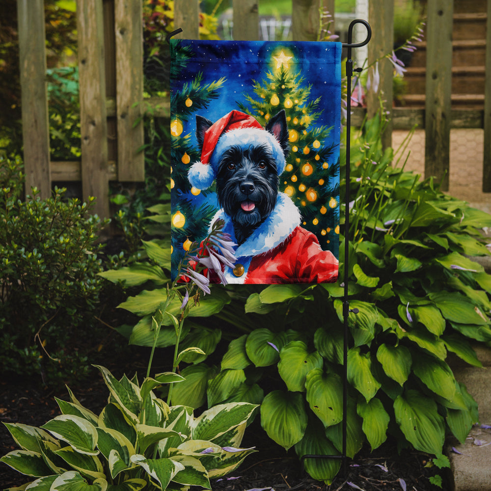 Scottish Terrier Christmas Garden Flag