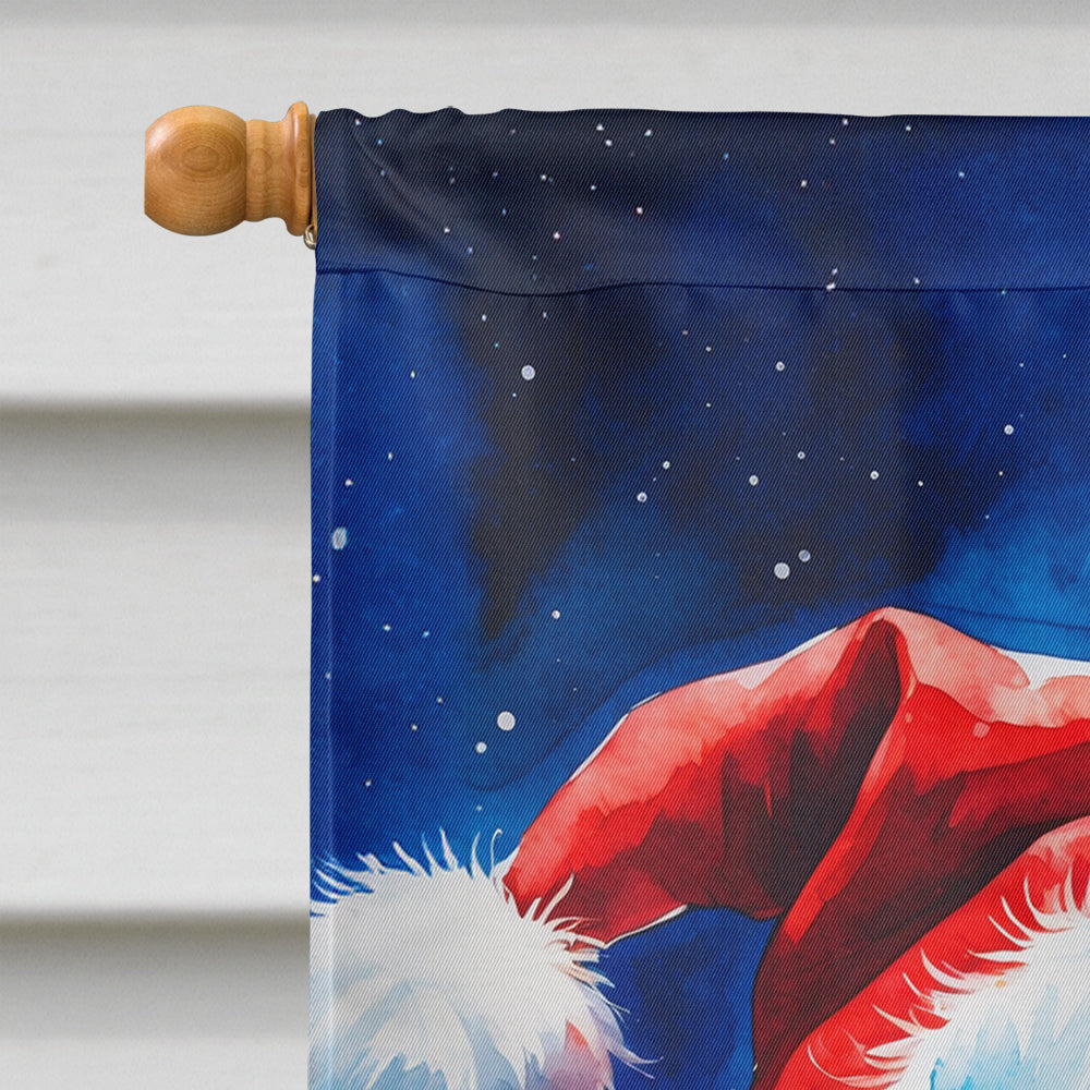 Sheltie Christmas House Flag