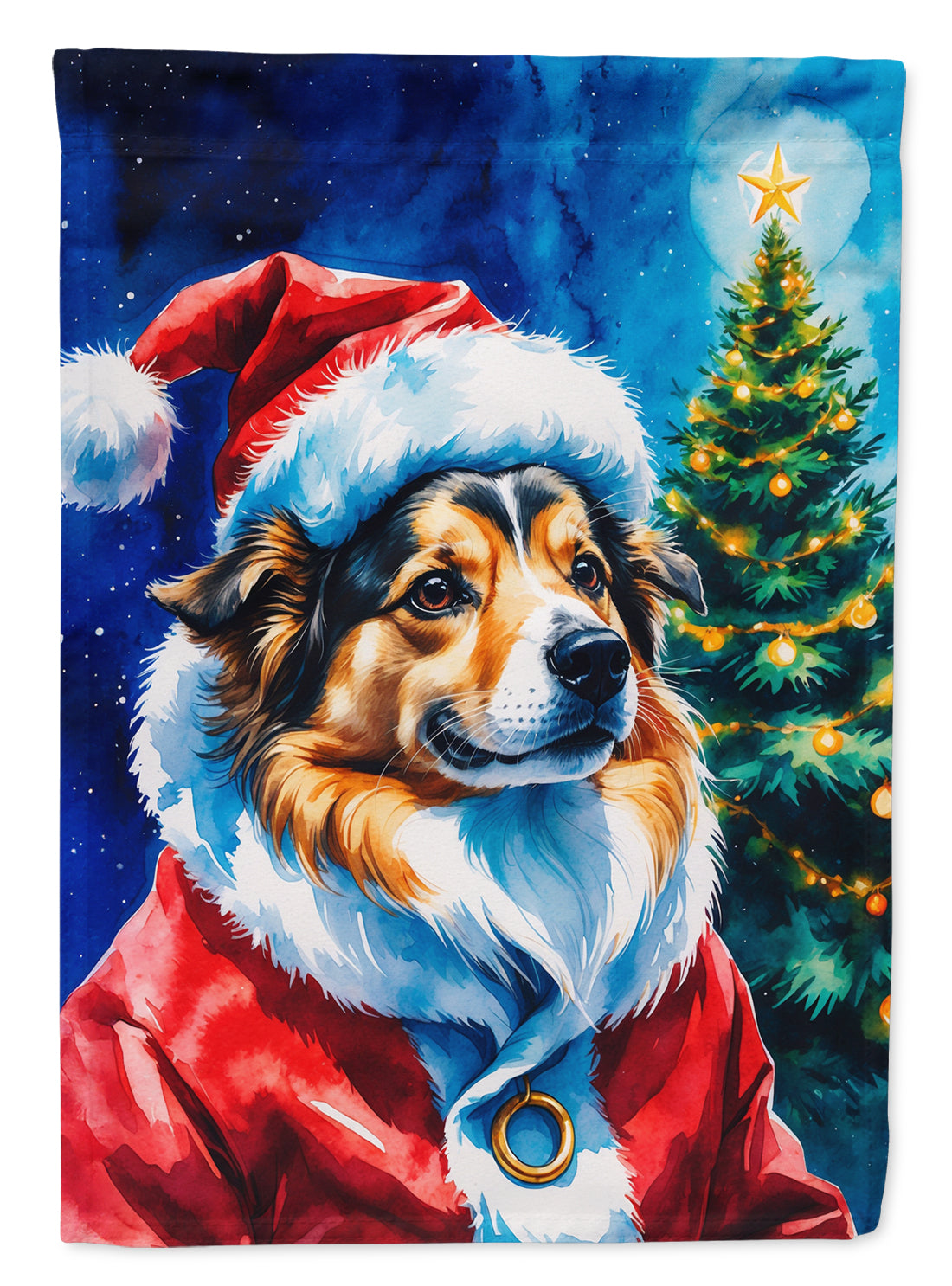 Buy this Sheltie Christmas Garden Flag