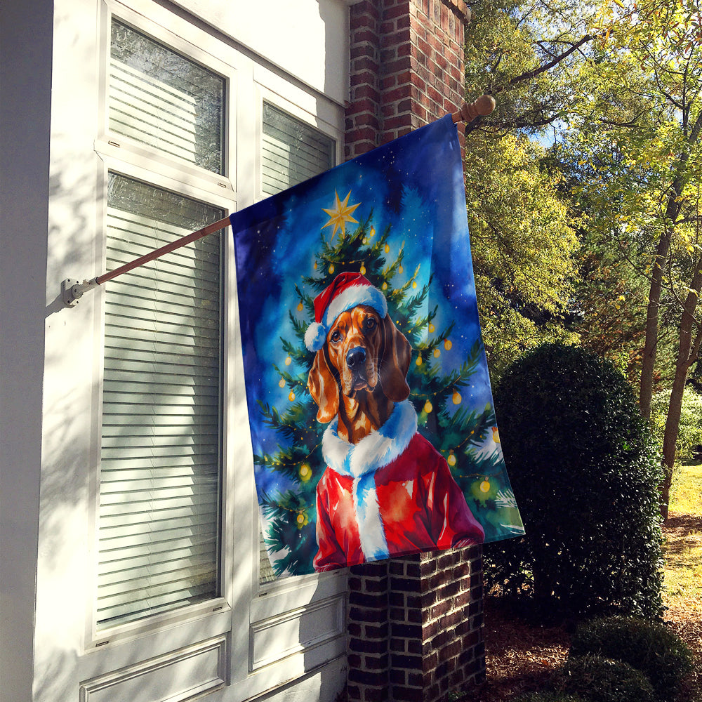 Vizsla Christmas House Flag