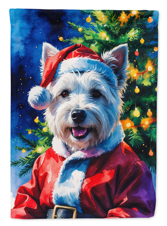 Buy this Westie Christmas Garden Flag