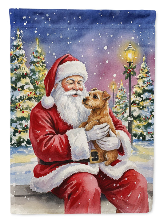 Buy this Norfolk Terrier with Santa Claus House Flag