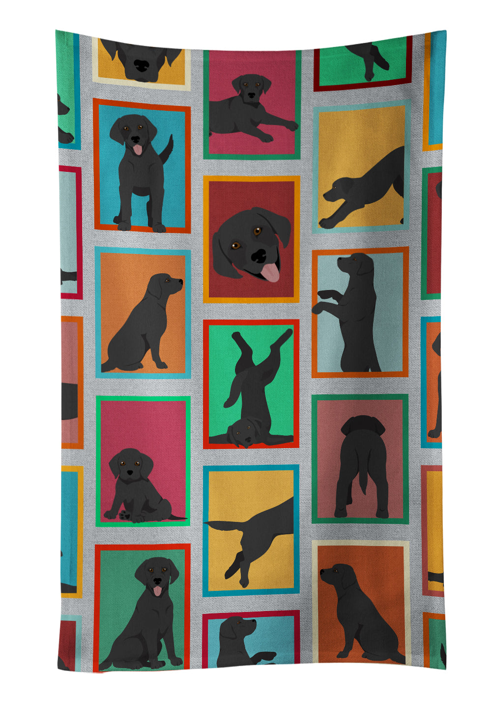 Buy this Lots of Black Labrador Retriever Kitchen Towel