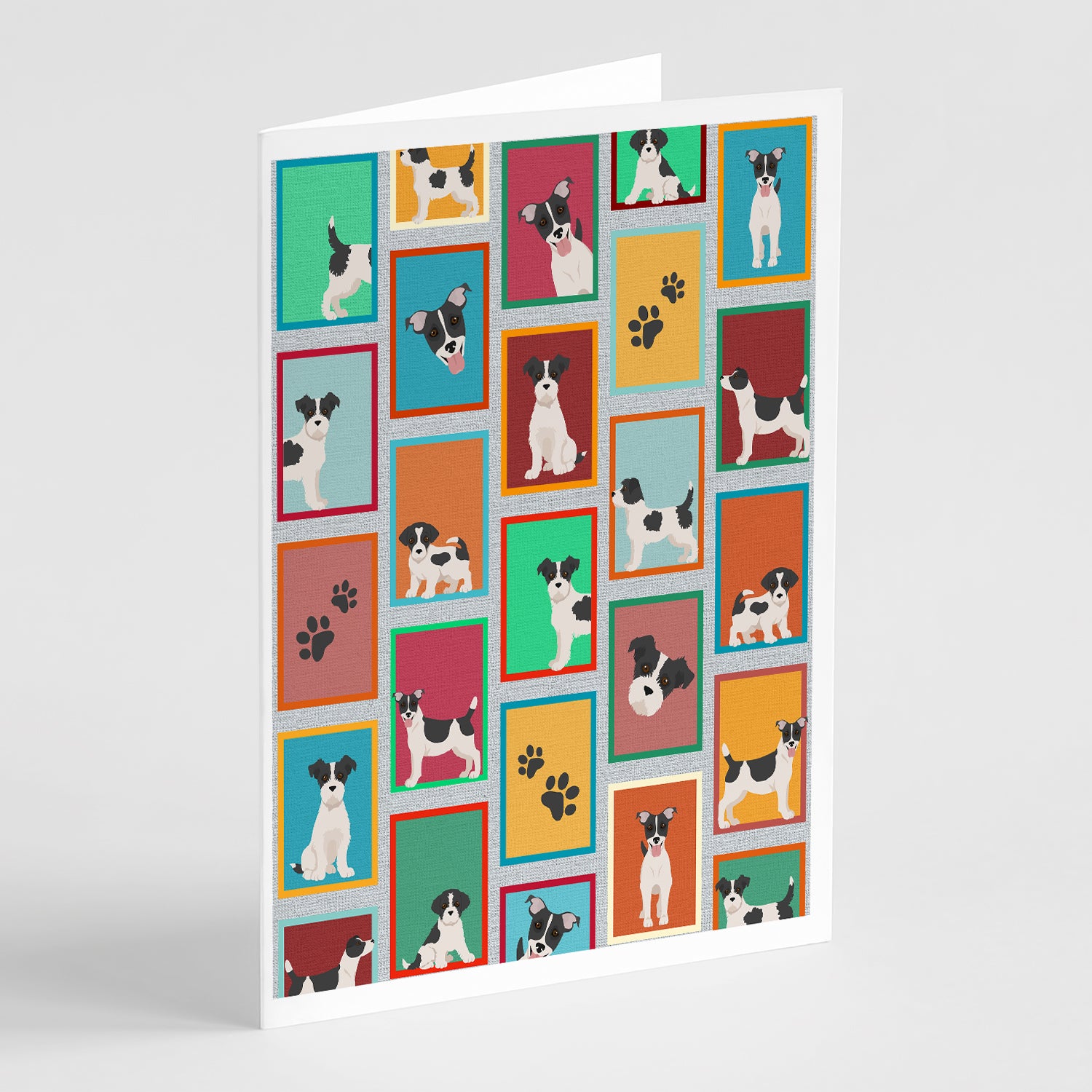 Buy this Lots of Jack Russell Terrier Greeting Cards Pack of 8