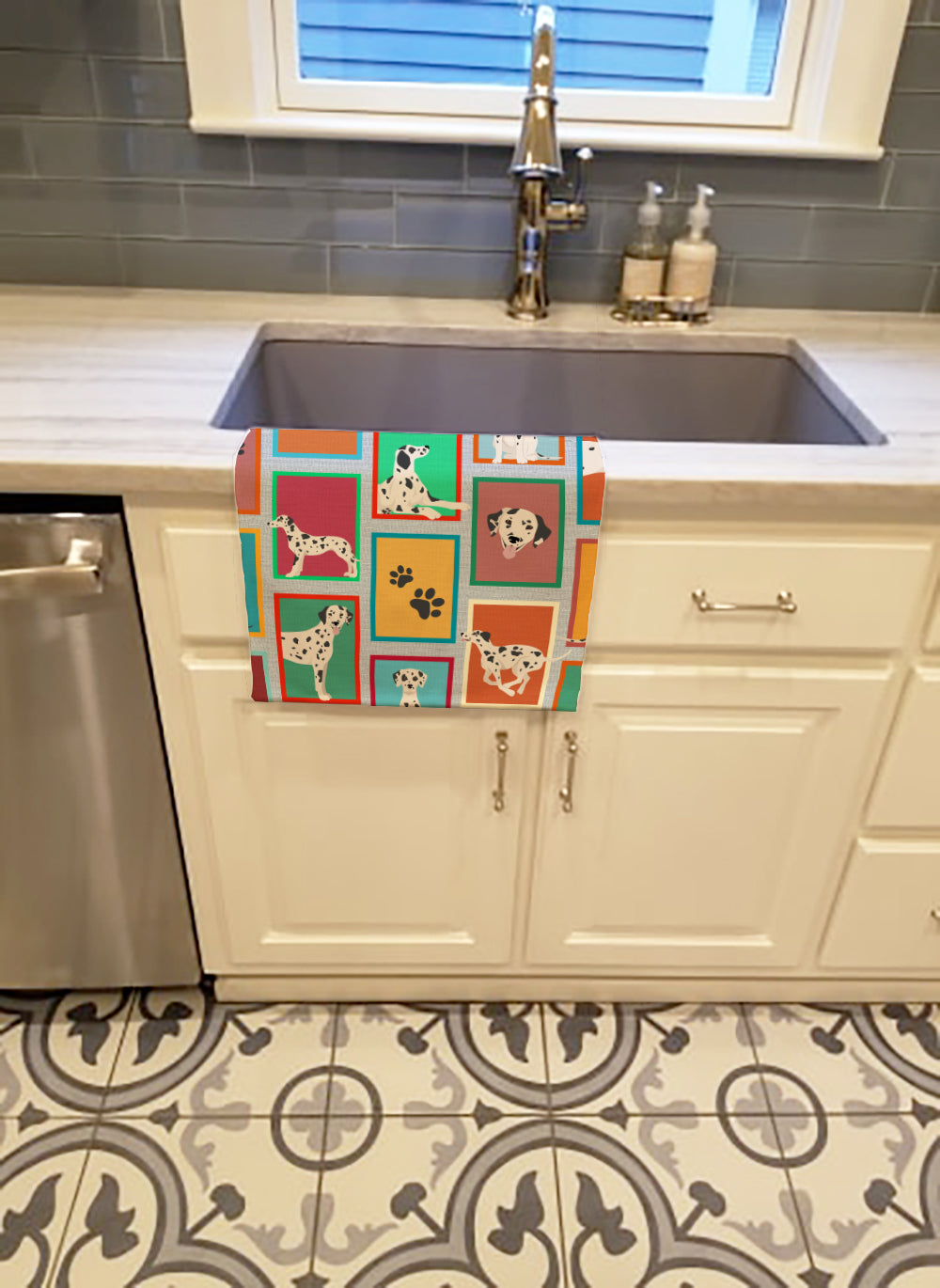 Lots of Dalmatian Kitchen Towel