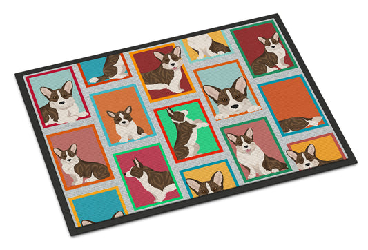 Buy this Lots of Brindle Cardigan Corgi Doormat