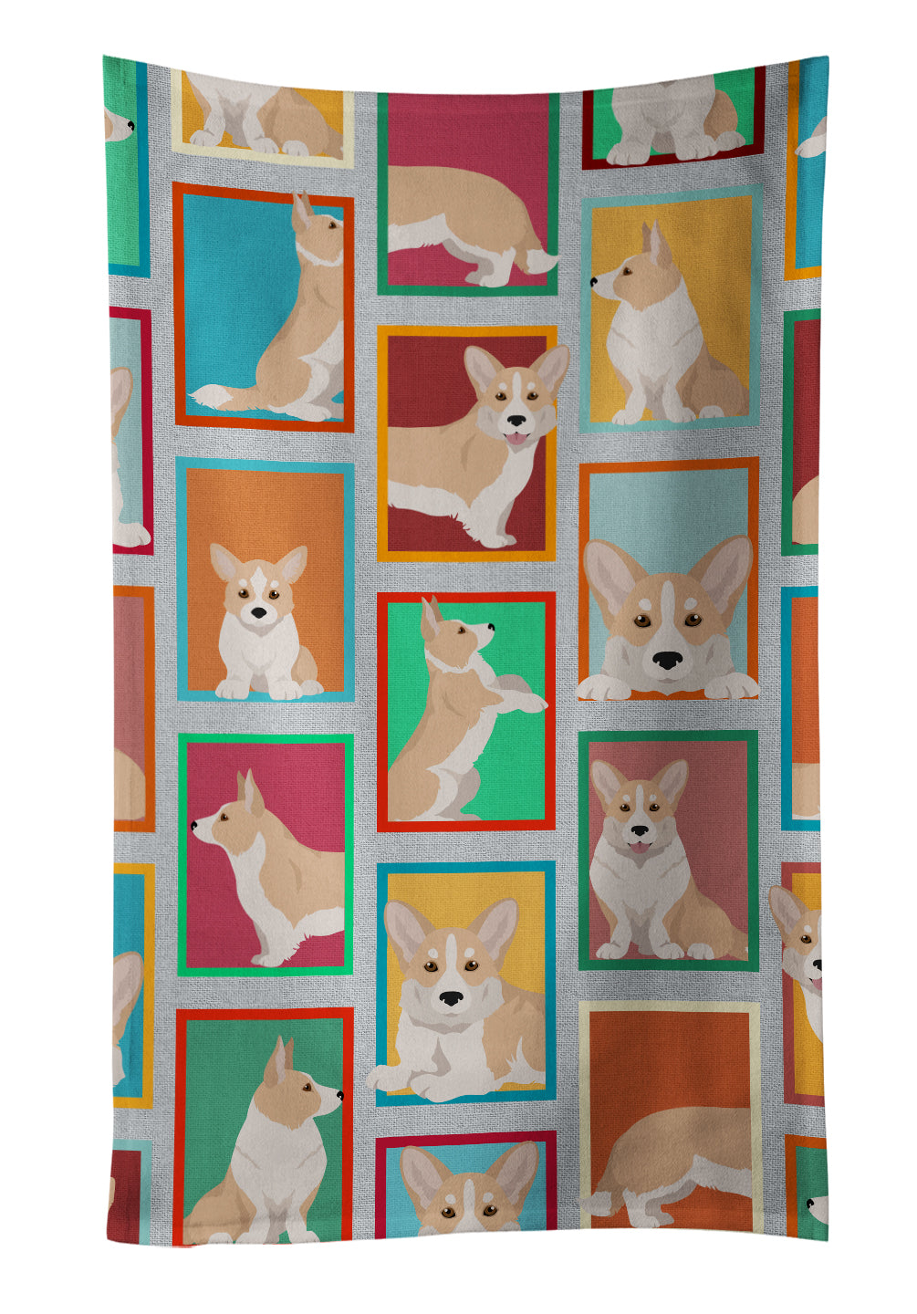 Buy this Lots of Fawn Cardigan Corgi Kitchen Towel