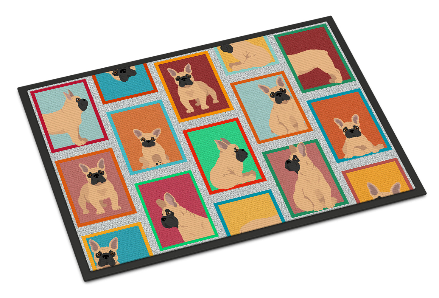 Buy this Lots of Fawn French Bulldog Doormat