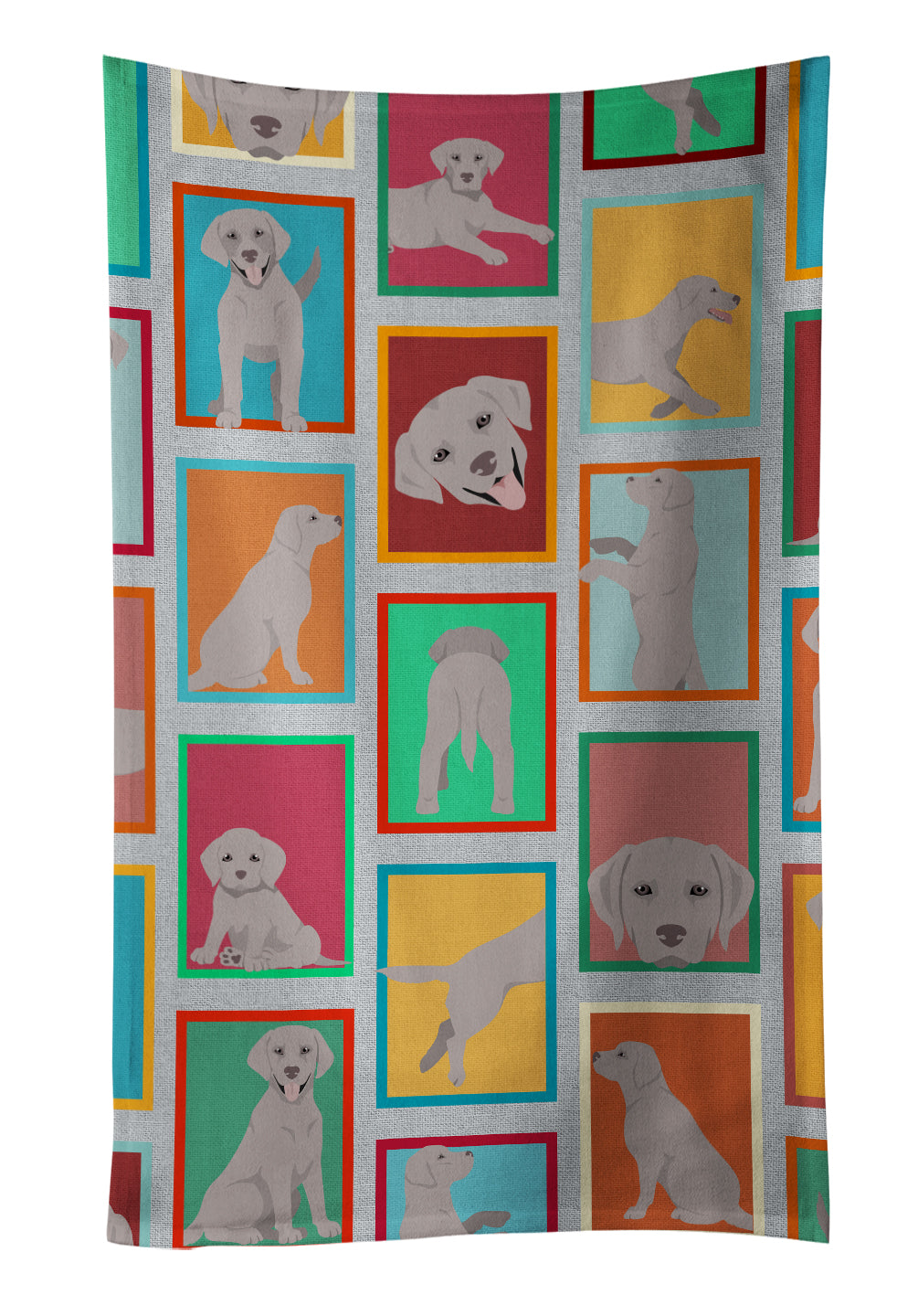 Buy this Lots of Grey Labrador Retriever Kitchen Towel