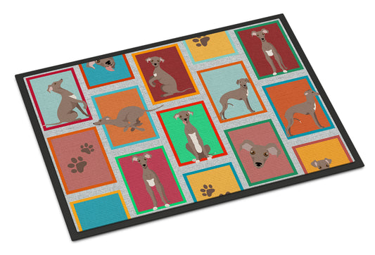 Buy this Lots of Fawn Italian Greyhound Doormat