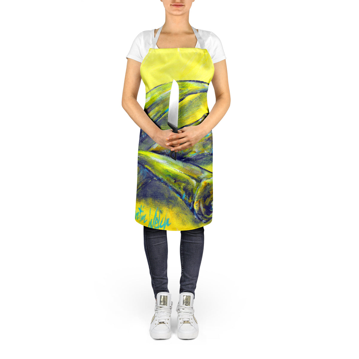 Three to Get Ready Okra Apron